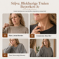 🐆 Nieuw & Trendy ✨ Dames Luipaardprint Off-Shoulder Sweatshirt – Losvallende Lange Mouwen Top met Comfortabele Katoenmix