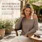 🐆 Nieuw & Trendy ✨ Dames Luipaardprint Off-Shoulder Sweatshirt – Losvallende Lange Mouwen Top met Comfortabele Katoenmix