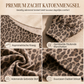 🐆 Nieuw & Trendy ✨ Dames Luipaardprint Off-Shoulder Sweatshirt – Losvallende Lange Mouwen Top met Comfortabele Katoenmix