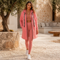 🔥Gratis verzending✈️❄️ Laatste Kans ✨ Dames Verdikte Mid-Length Jas met Capuchon – Warme Winterjas met Comfortabele Pasvorm & Moderne Look