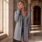 🔥Gratis verzending✈️❄️ Laatste Kans ✨ Dames Verdikte Mid-Length Jas met Capuchon – Warme Winterjas met Comfortabele Pasvorm & Moderne Look