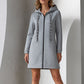 🔥Gratis verzending✈️❄️ Laatste Kans ✨ Dames Verdikte Mid-Length Jas met Capuchon – Warme Winterjas met Comfortabele Pasvorm & Moderne Look