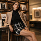Elegante, klassieke geruite minirok voor dames