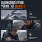 Warme winddikte winterjas met capuchon en fleecevoering voor koppels, outdoor, plus size