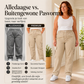 Casuele cargobroek met hoge taille voor dames