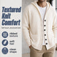 Casual Gebreid Vest met Capuchon voor Heren
