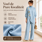 Elegante coltrui en wijde pijpen broek set voor dames