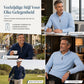 Heren sweater met kwartrits en opstaande kraag, katoenmix, lange mouwen