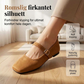 Comfortabele balletschoenen van suède PU-leer met een riempje