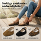 Comfortabele balletschoenen van suède PU-leer met een riempje