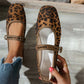Comfortabele balletschoenen van suède PU-leer met een riempje