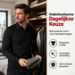 Heren sweatshirt met textuur, lange mouwen en lichtgewicht