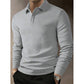Heren sweatshirt met textuur, lange mouwen en lichtgewicht