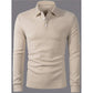 Heren sweatshirt met textuur, lange mouwen en lichtgewicht