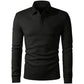 Heren sweatshirt met textuur, lange mouwen en lichtgewicht