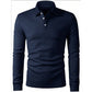Heren sweatshirt met textuur, lange mouwen en lichtgewicht