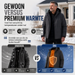 🌧️ Laatste Kans ✨ Heren Jack met Pluche Voering & Capuchon – Waterdicht, Warm & Comfortabel