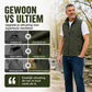 Heren casual outdoor bodywarmer met opstaande kraag