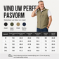 Heren casual outdoor bodywarmer met opstaande kraag