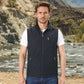 Heren casual outdoor bodywarmer met opstaande kraag