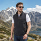 Heren casual outdoor bodywarmer met opstaande kraag