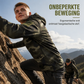 Heren outdoor camouflage jack met capuchon