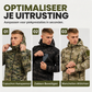 Heren outdoor camouflage jack met capuchon