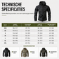 Heren outdoor camouflage jack met capuchon