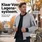 Lichtgewicht casual bomberjack voor heren