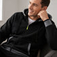 Warme hoodiejack met rits