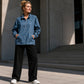 Vrouwen relaxed fit spijkerjas