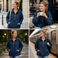 Vrouwen relaxed fit spijkerjas