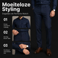 🔥Gratis verzending✈️ Heren 2-Delige Set met Overhemd & Broek – Comfortabele Mengstof, Moderne Look & Makkelijk te Stylen
