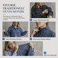 ✨ Nieuwe Herfststijl 💙 Dames Oversized Denim Mini-Jurk met Colkraag – Comfortabele Pasvorm, Trendy & Casual Chic