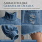 ✨ Nieuwe Herfststijl 💙 Dames Oversized Denim Mini-Jurk met Colkraag – Comfortabele Pasvorm, Trendy & Casual Chic