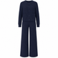 🍂 Tijdloze Comfort Look ✨ Dames Gebreide 2-Delige Set met Vest & Wijde Broek – Zacht, Elegant & Makkelijk te Stylen