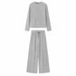 🍂 Tijdloze Comfort Look ✨ Dames Gebreide 2-Delige Set met Vest & Wijde Broek – Zacht, Elegant & Makkelijk te Stylen