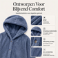 🍂 Winter Favoriet 🤎 Dames Pluche Jas met Capuchon – Losse Pasvorm, Superzacht & Heerlijk Warm