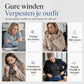 Elegant gebreide sjaalomslag voor dames, effen kleur, losvallende pasvorm, veelzijdige cape