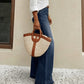 Dames stretch jeans met rechte pijpen