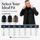 Trenchcoat voor heren met uitneembare voering