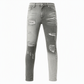 Slim-fit gescheurde jeans voor heren