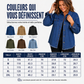Denimjasje voor dames met vervaagde kleur en gerafelde zoom