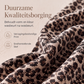 😍Casual lange mouw maxi-jurk met luipaardprint voor dames