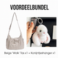 ✨ Nieuw Favoriet 👜 Geruite Cloud-Tas met Trekkoord & Ruches – Zacht, Ruim & Trendy Design