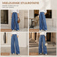 Dames hoge taille wide leg jeans