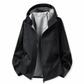 Unisex outdoor hooded softshell jack