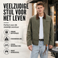 Heren retro casual denim jack