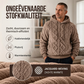 Heren casual hoodie met dubbelzijdige pluis