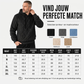 Heren casual hoodie met dubbelzijdige pluis